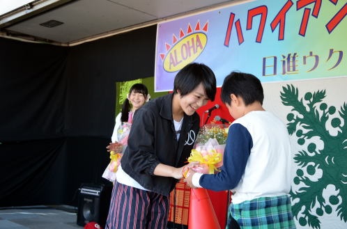 2015年度鹿室コスモス祭りの会場での写真13枚目