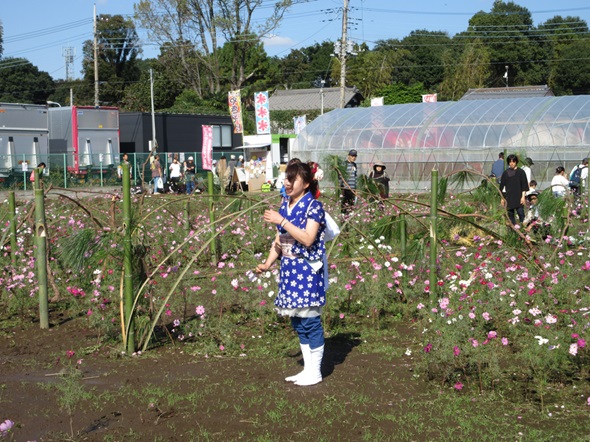 鹿室コスモス 2024年度１１月３日「花音いけばなLIVE」第一部の様子の写真1枚目