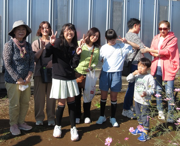 鹿室コスモス 2024年度１１月３日「花音いけばなLIVE」第一部の様子の写真9枚目