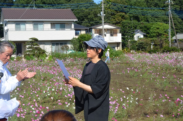 鹿室コスモス 2024年度11月３日「花音いけばなLIVE」第二部の様子の写真8枚目